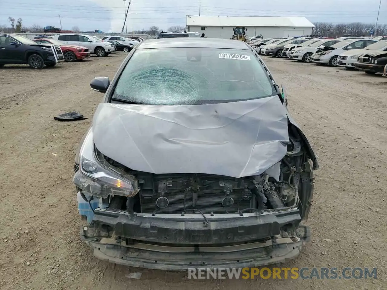 5 fotografías del automóvil dañado JTDL9RFU6K3008722 TOYOTA PRIUS 2019