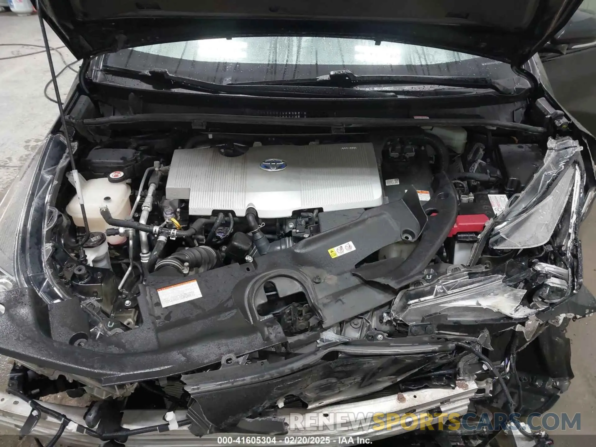 10 fotografías del automóvil dañado JTDL9RFU7K3012052 TOYOTA PRIUS 2019