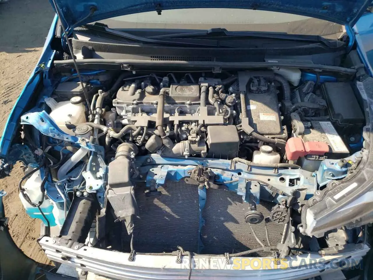 7 fotografías del automóvil dañado JTDL9RFU8K3004350 TOYOTA PRIUS 2019