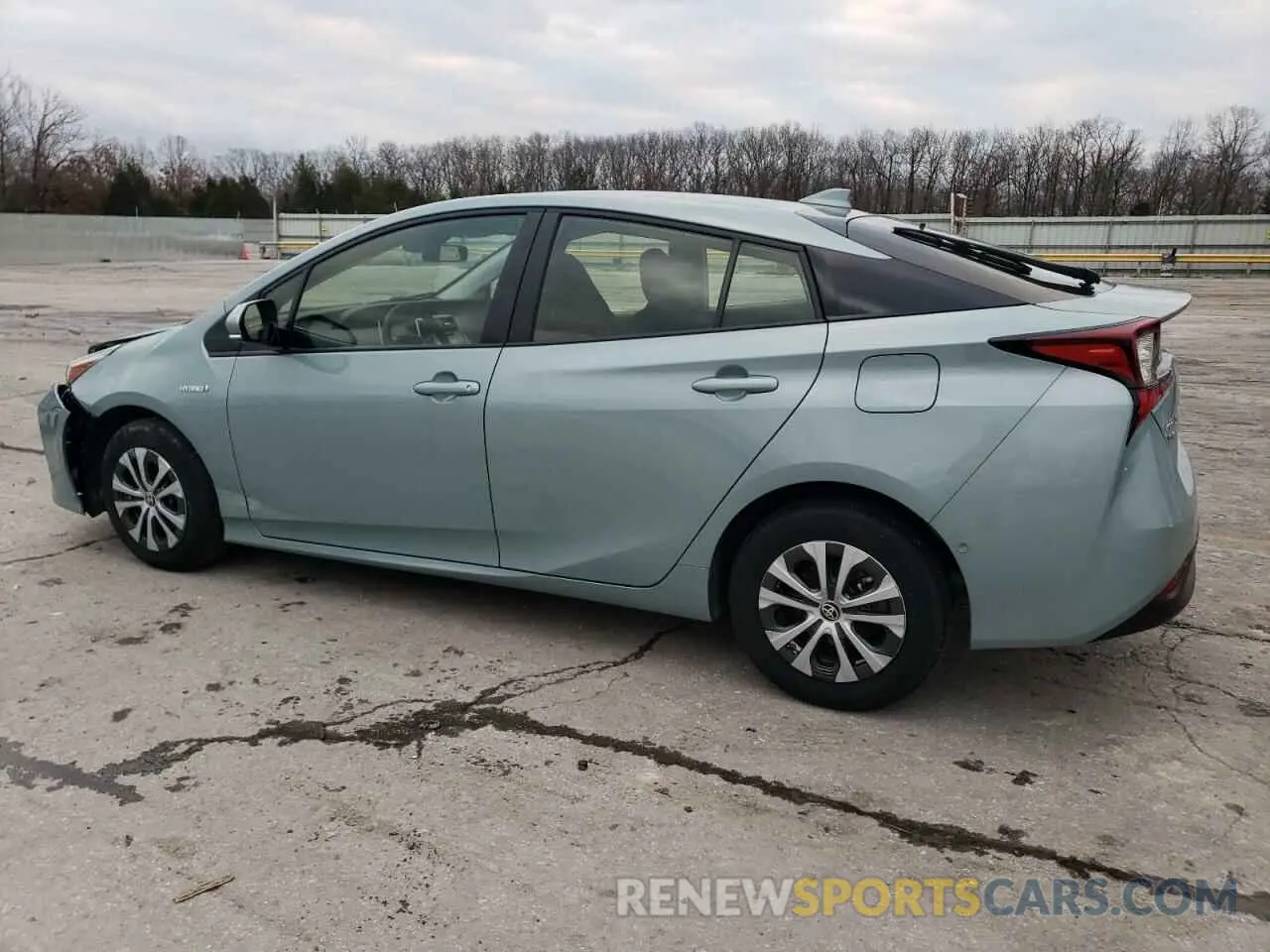 2 fotografías del automóvil dañado JTDL9RFU9K3008293 TOYOTA PRIUS 2019