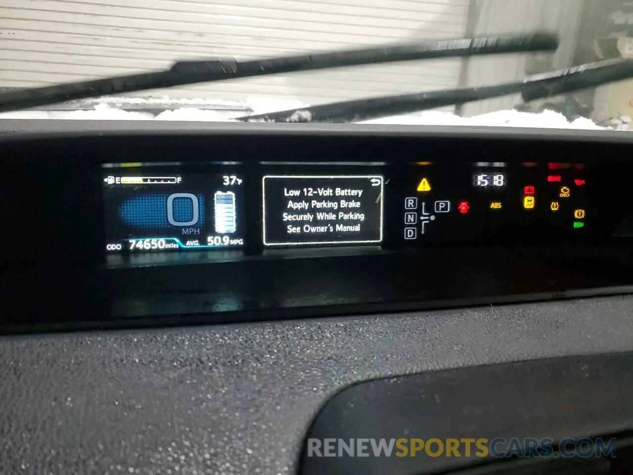 9 fotografías del automóvil dañado JTDL9RFU9K3011257 TOYOTA PRIUS 2019