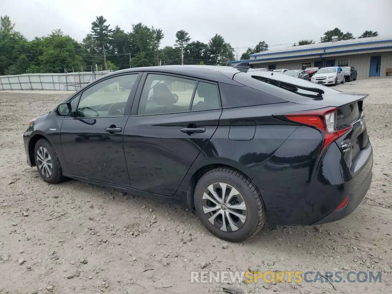 2 fotografías del automóvil dañado JTDL9RFUXK3000512 TOYOTA PRIUS 2019