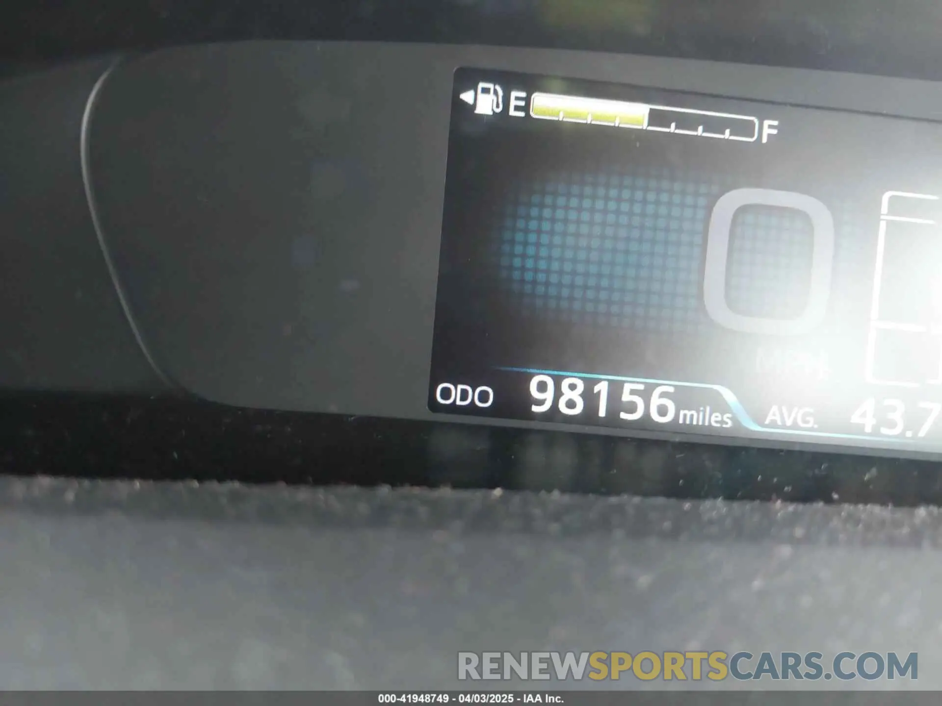 7 fotografías del automóvil dañado JTDL9RFUXK3005094 TOYOTA PRIUS 2019