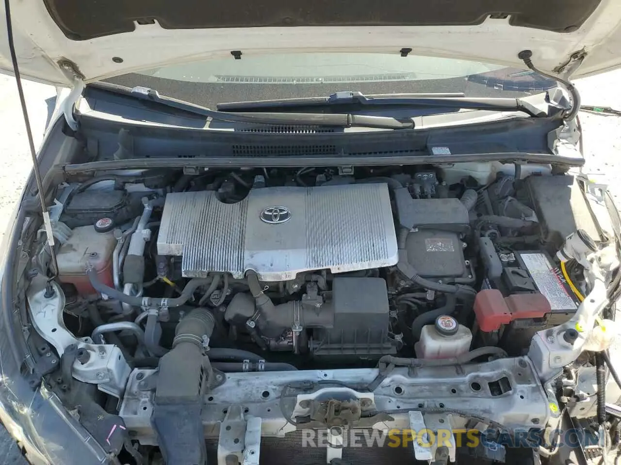 11 fotografías del automóvil dañado JTDKARFP0L3137845 TOYOTA PRIUS 2020