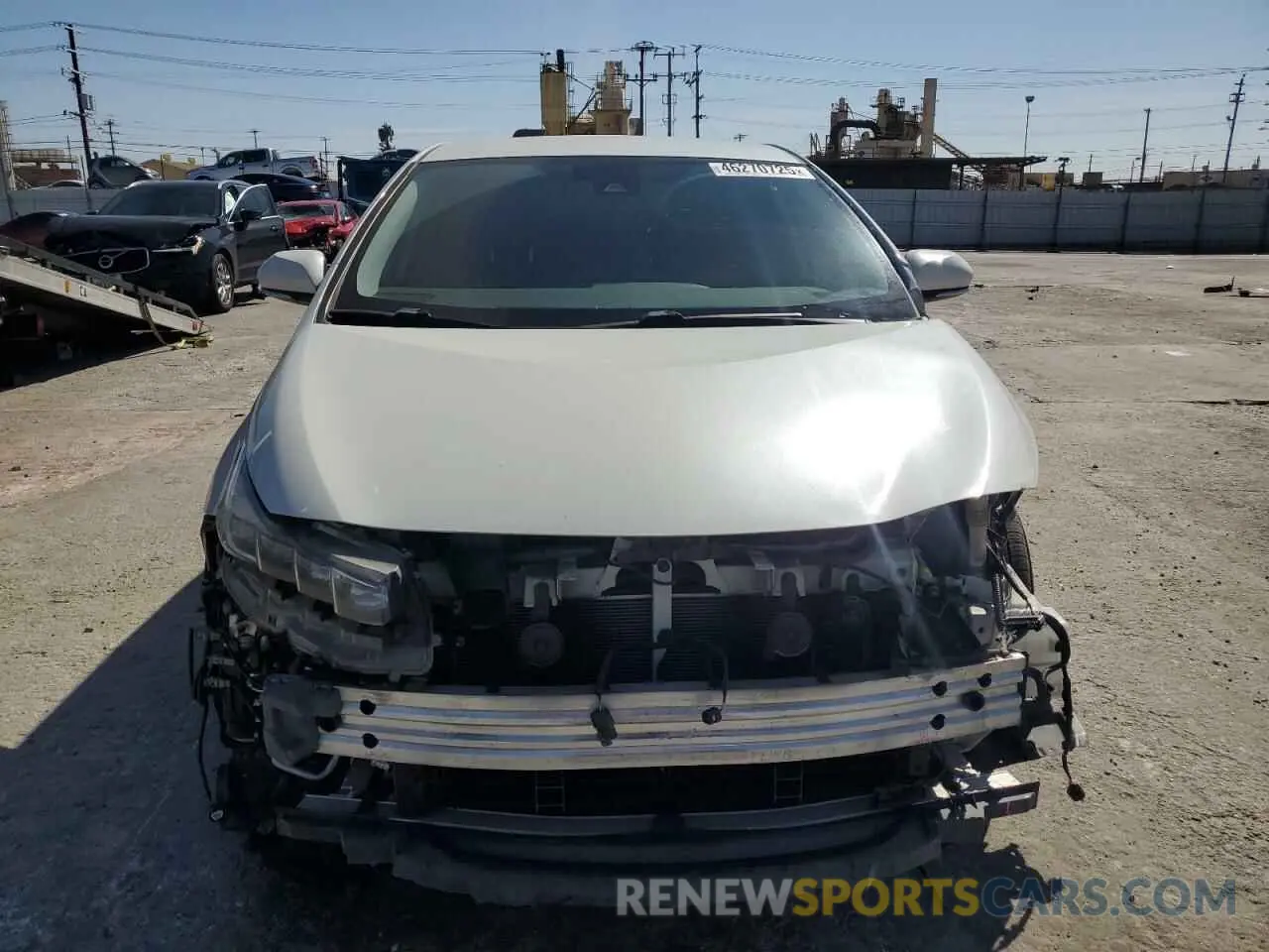 5 fotografías del automóvil dañado JTDKARFP0L3137845 TOYOTA PRIUS 2020