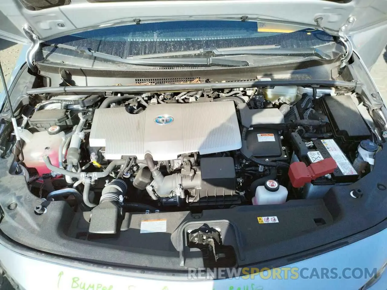 7 fotografías del automóvil dañado JTDKARFP0L3143046 TOYOTA PRIUS 2020
