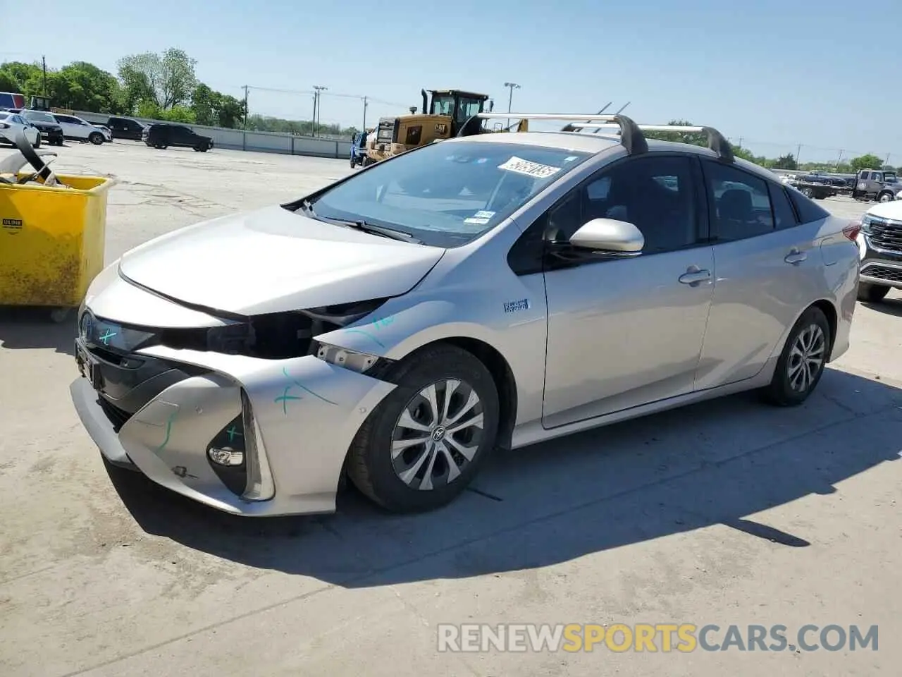 1 fotografías del automóvil dañado JTDKARFP0L3153107 TOYOTA PRIUS 2020