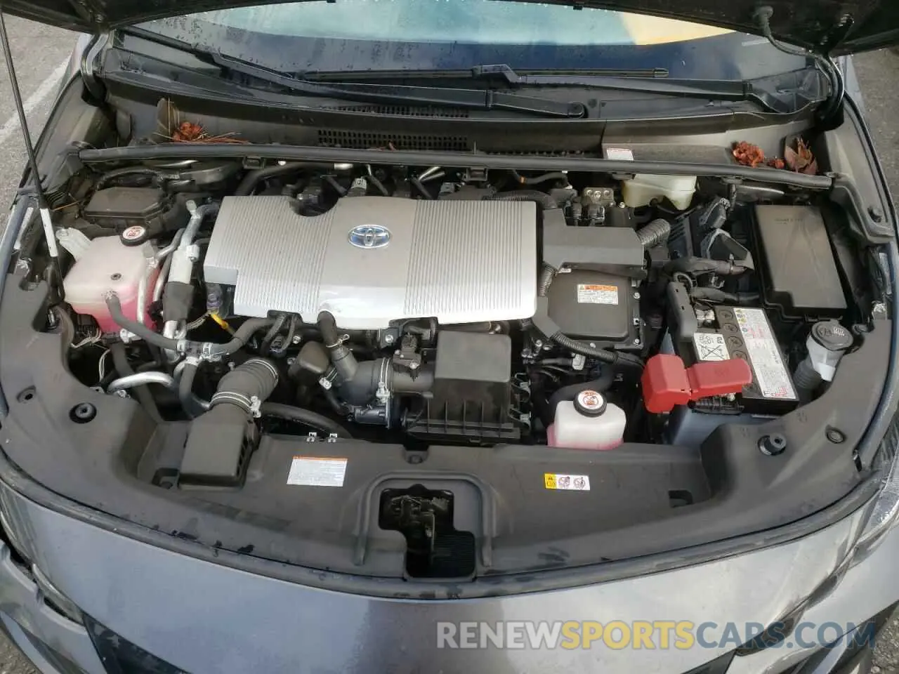 11 fotografías del automóvil dañado JTDKARFP1L3142326 TOYOTA PRIUS 2020