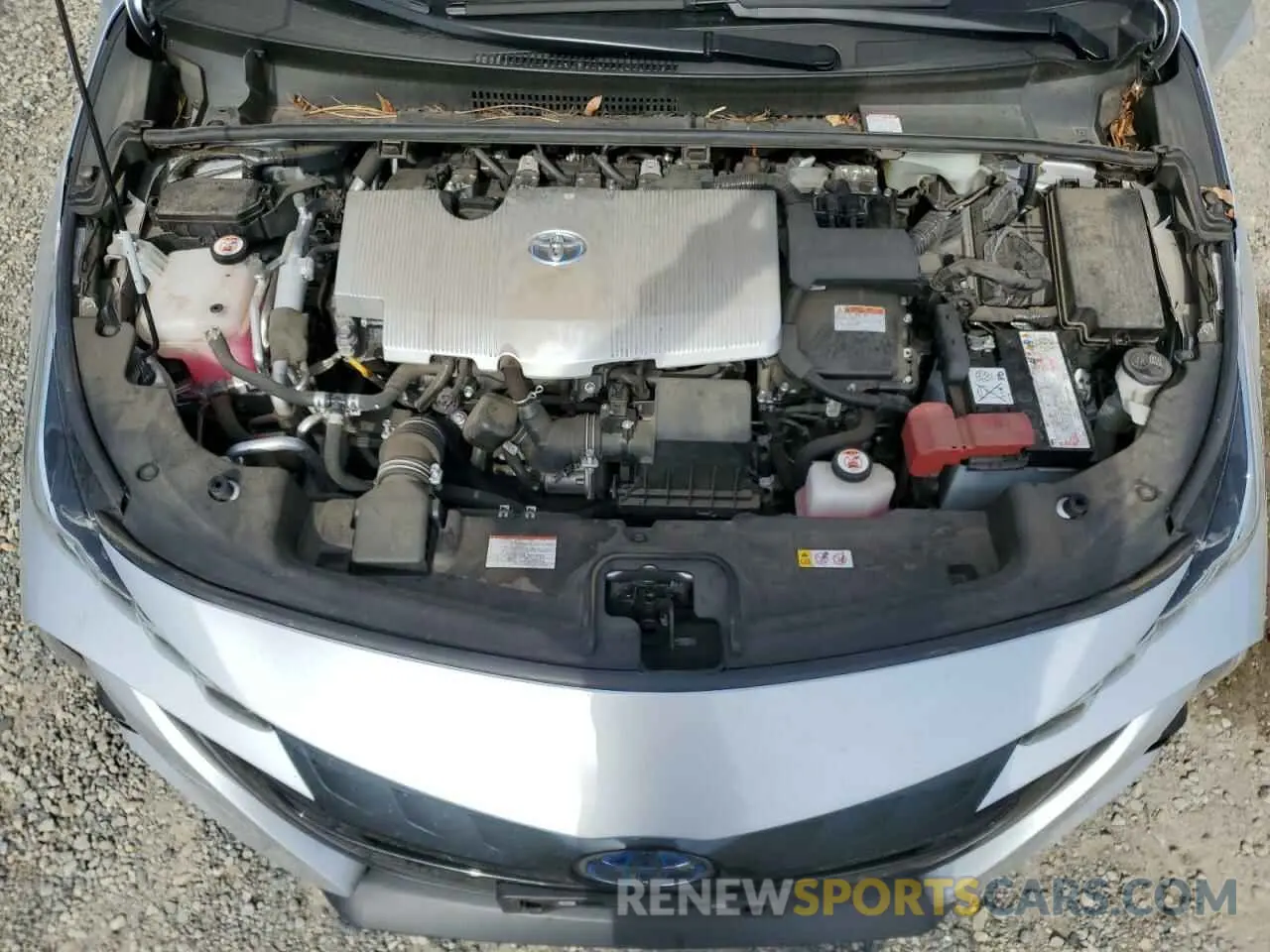 11 fotografías del automóvil dañado JTDKARFP1L3154833 TOYOTA PRIUS 2020