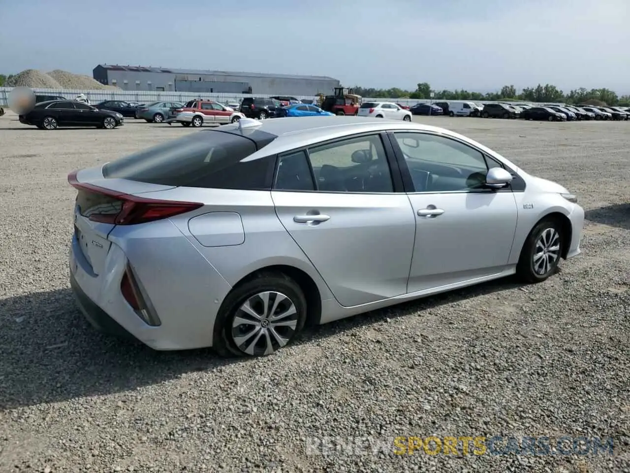 3 fotografías del automóvil dañado JTDKARFP1L3154833 TOYOTA PRIUS 2020