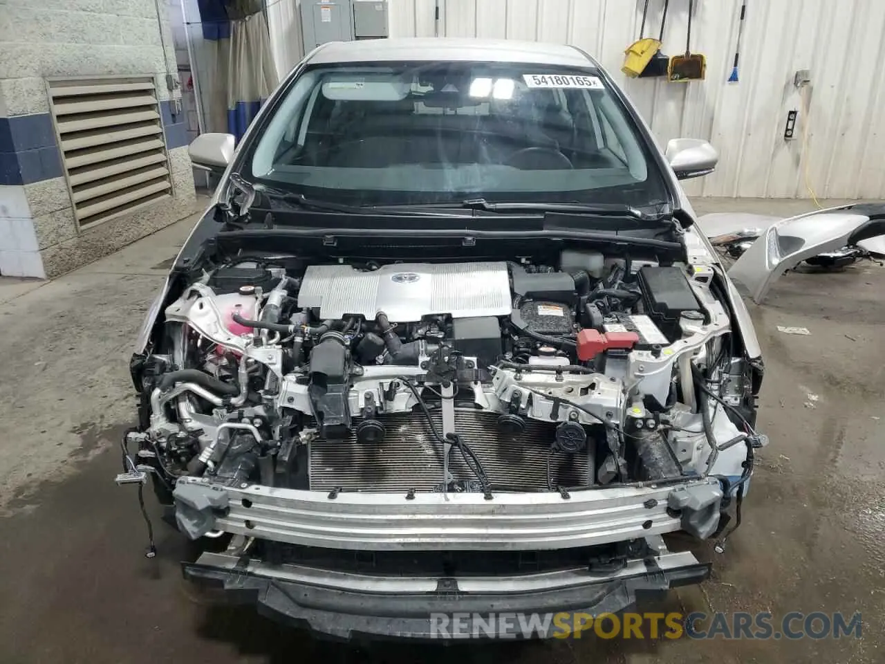 5 fotografías del automóvil dañado JTDKARFP2L3134042 TOYOTA PRIUS 2020