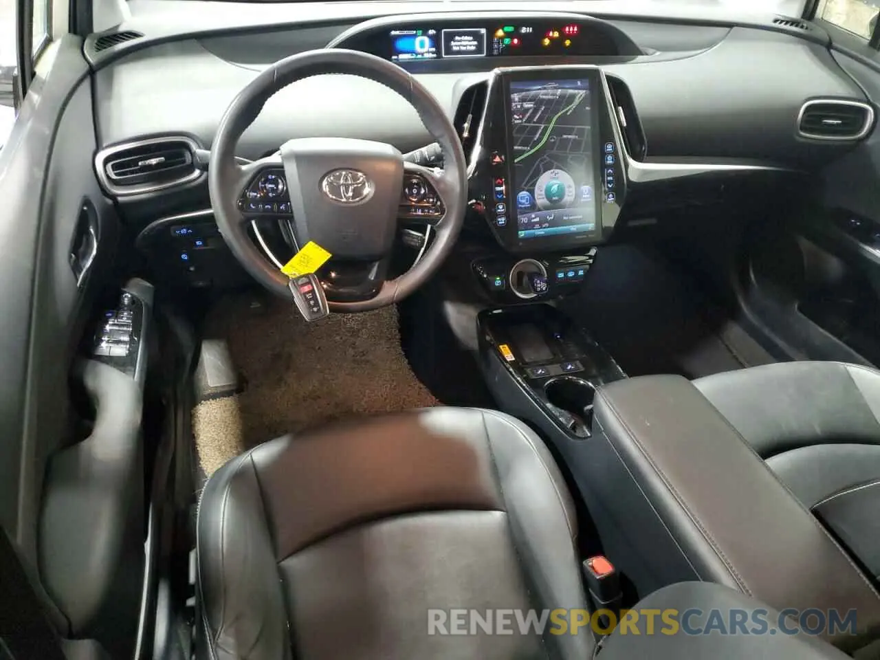 8 fotografías del automóvil dañado JTDKARFP2L3134042 TOYOTA PRIUS 2020