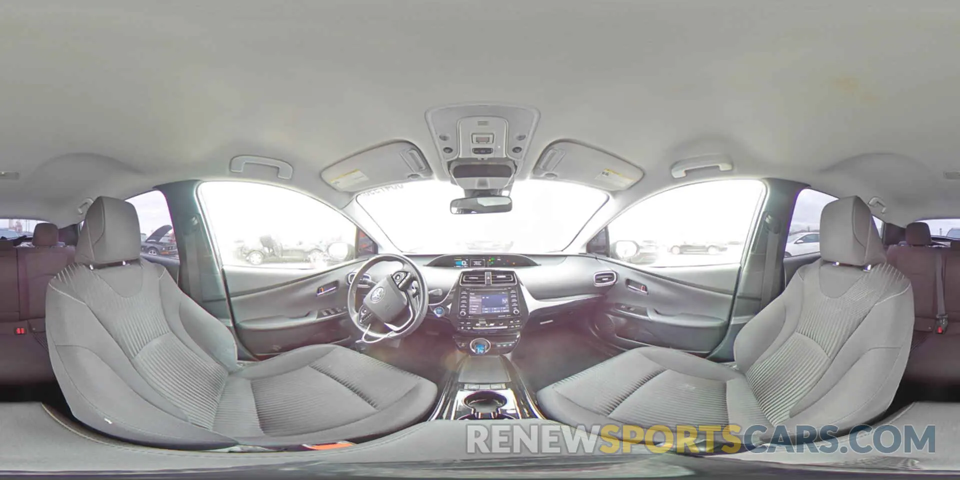 13 fotografías del automóvil dañado JTDKARFP2L3146286 TOYOTA PRIUS 2020