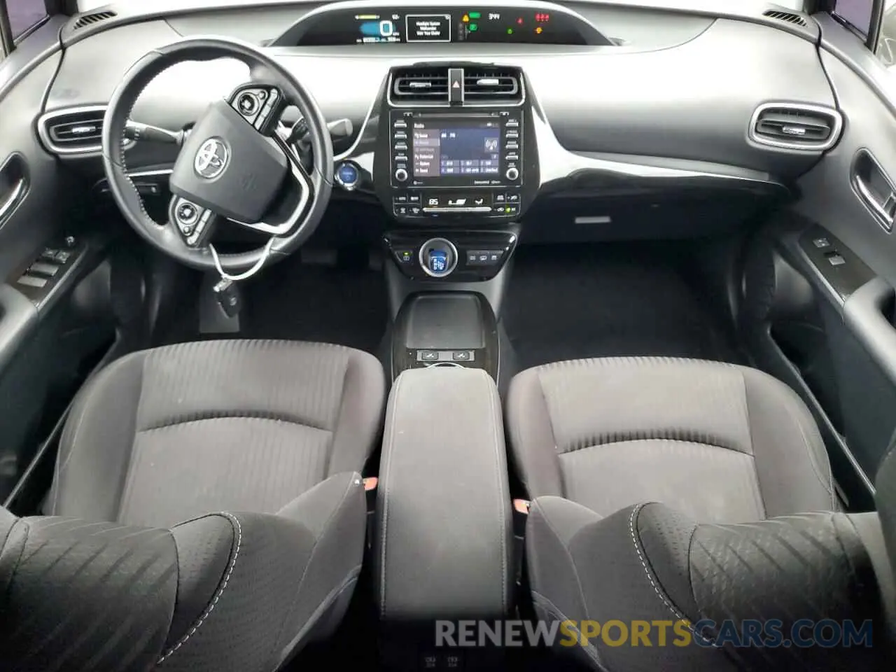 8 fotografías del automóvil dañado JTDKARFP2L3146286 TOYOTA PRIUS 2020