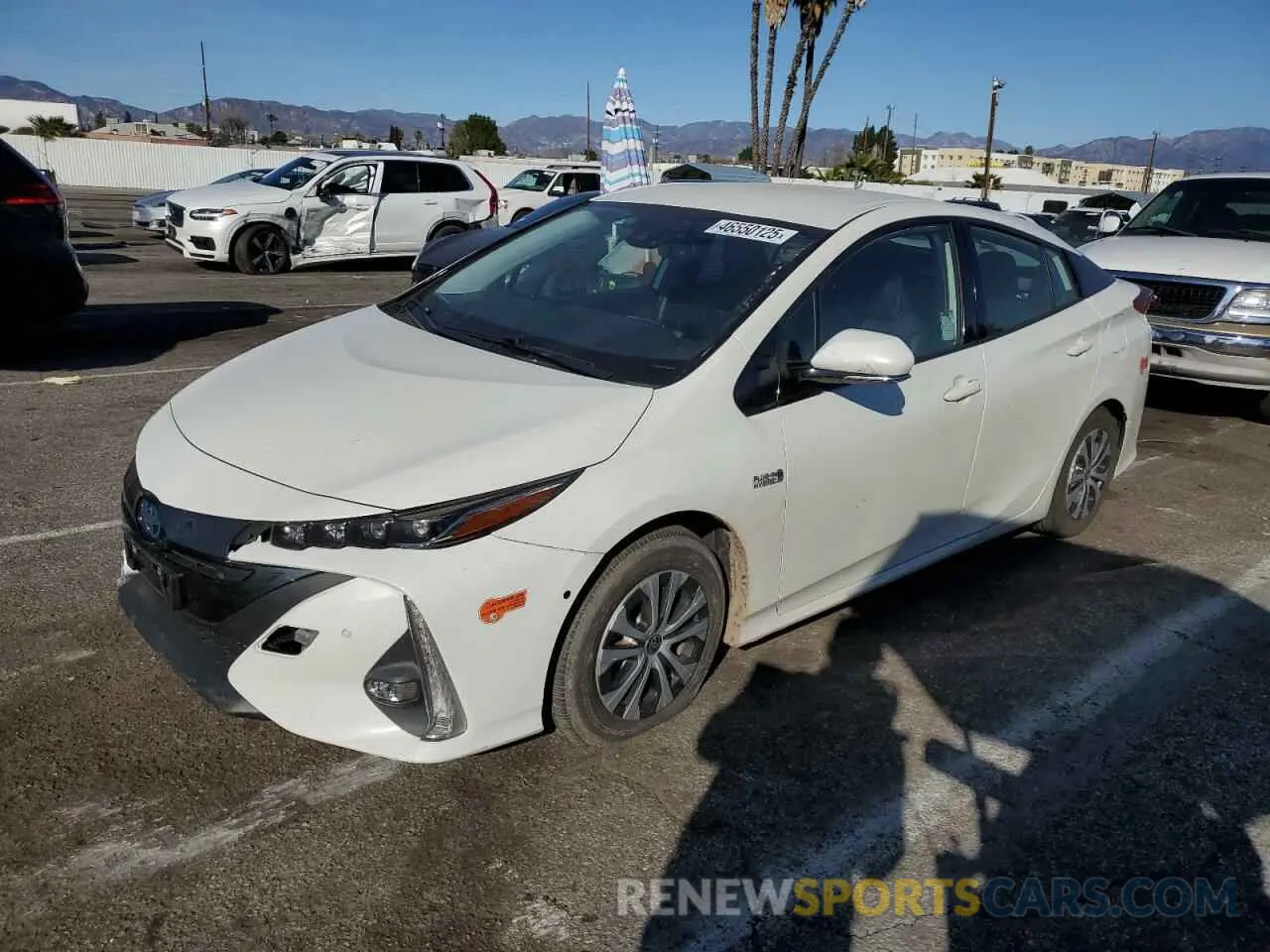 1 fotografías del automóvil dañado JTDKARFP2L3148278 TOYOTA PRIUS 2020