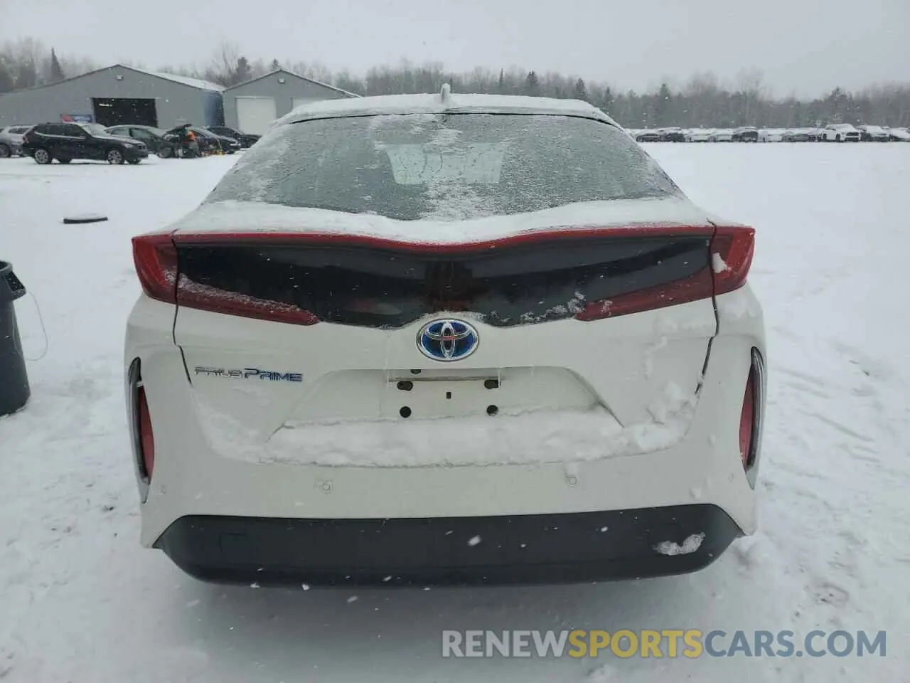6 fotografías del automóvil dañado JTDKARFP2L3154114 TOYOTA PRIUS 2020