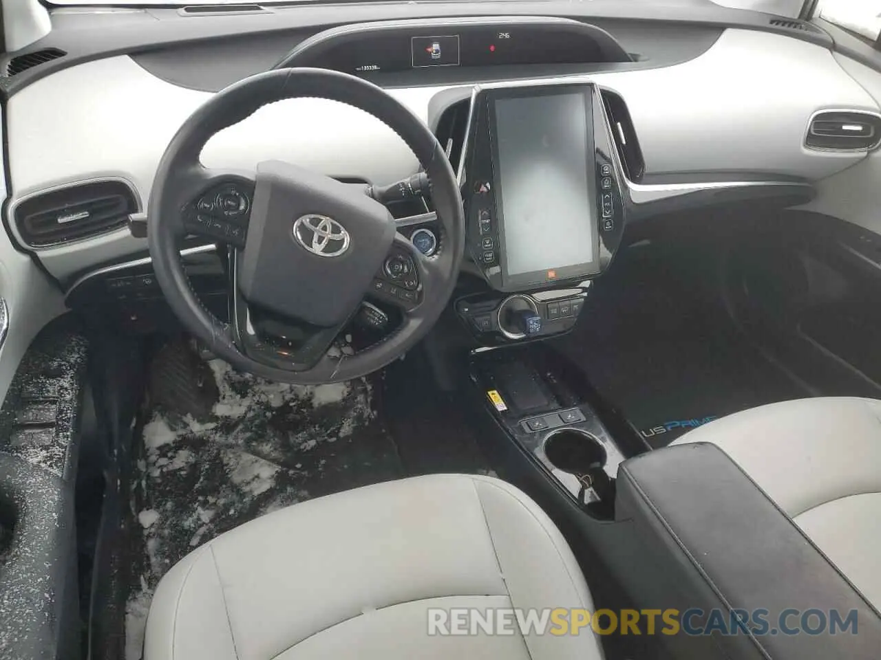 8 fotografías del automóvil dañado JTDKARFP2L3154114 TOYOTA PRIUS 2020