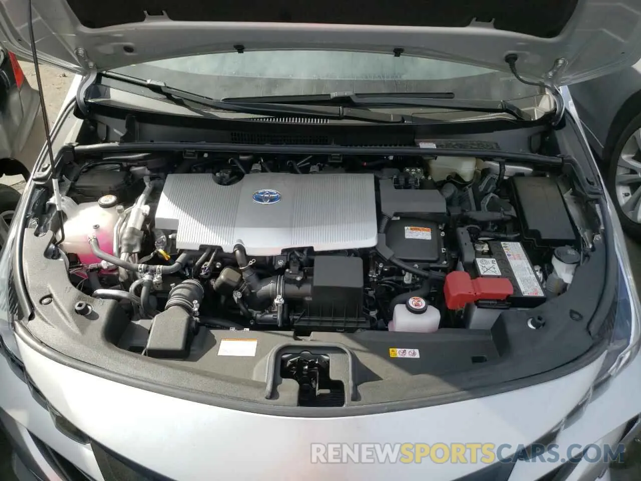 7 fotografías del automóvil dañado JTDKARFP2L3162343 TOYOTA PRIUS 2020