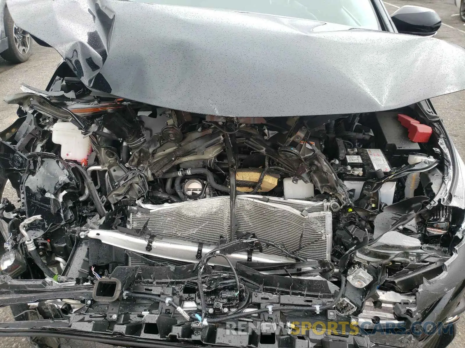 7 fotografías del automóvil dañado JTDKARFP3L3131912 TOYOTA PRIUS 2020