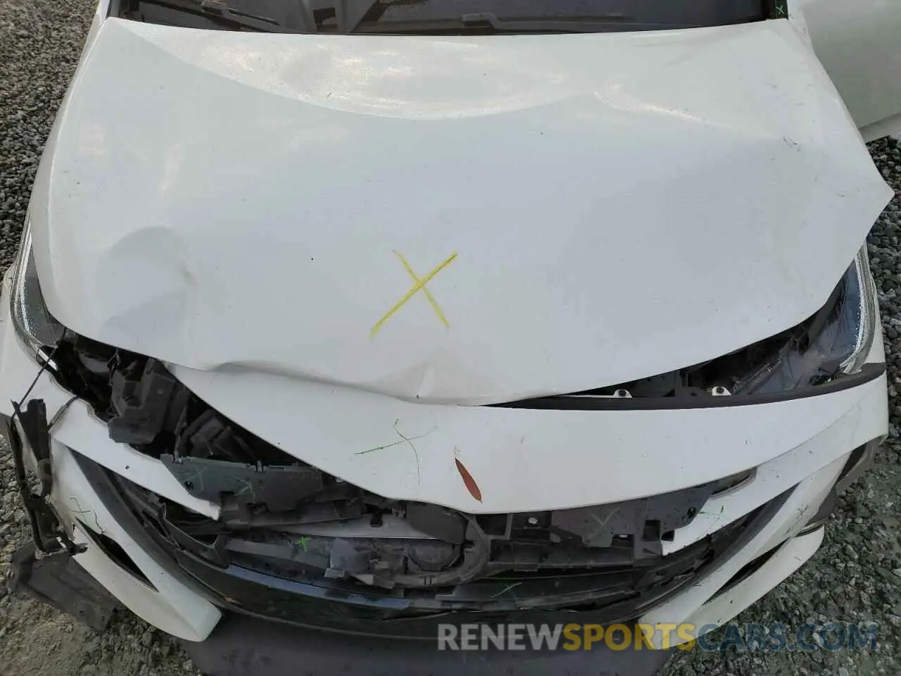 11 fotografías del automóvil dañado JTDKARFP3L3149536 TOYOTA PRIUS 2020