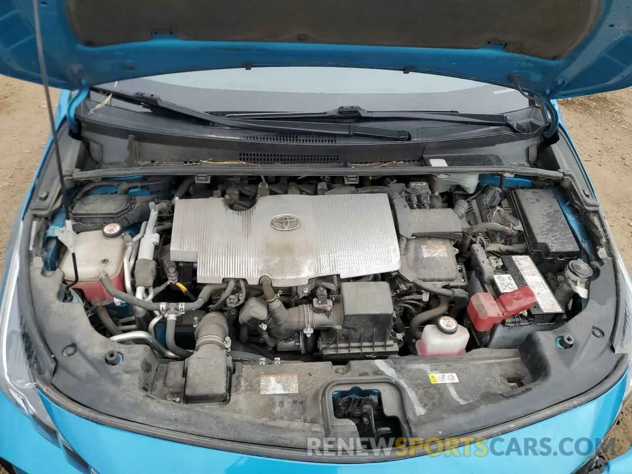 12 fotografías del automóvil dañado JTDKARFP4L3120241 TOYOTA PRIUS 2020