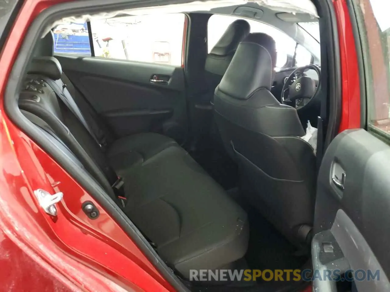 10 fotografías del automóvil dañado JTDKARFP4L3126217 TOYOTA PRIUS 2020