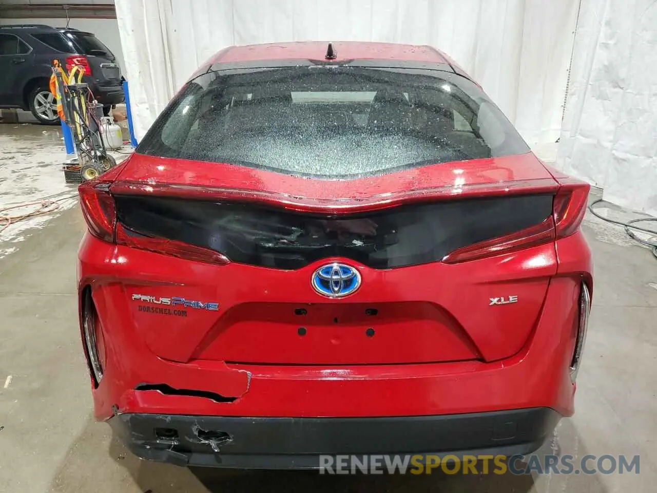 6 fotografías del automóvil dañado JTDKARFP4L3126217 TOYOTA PRIUS 2020