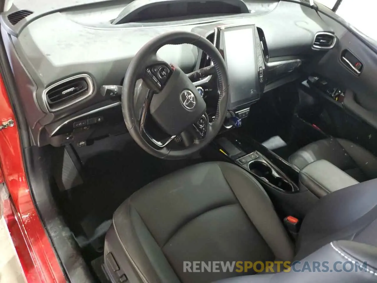 8 fotografías del automóvil dañado JTDKARFP4L3126217 TOYOTA PRIUS 2020