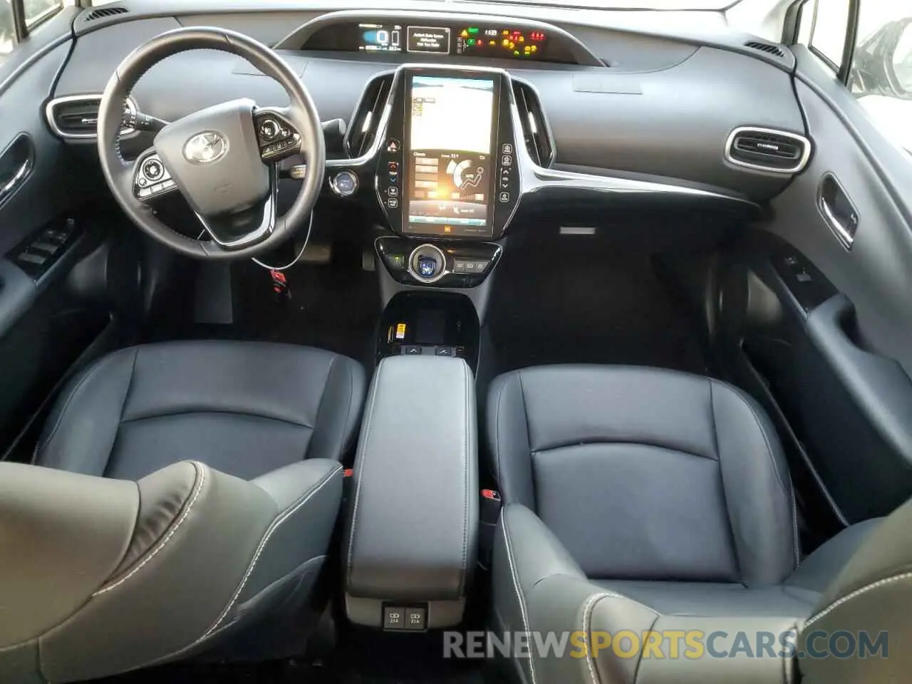 8 fotografías del automóvil dañado JTDKARFP4L3160593 TOYOTA PRIUS 2020