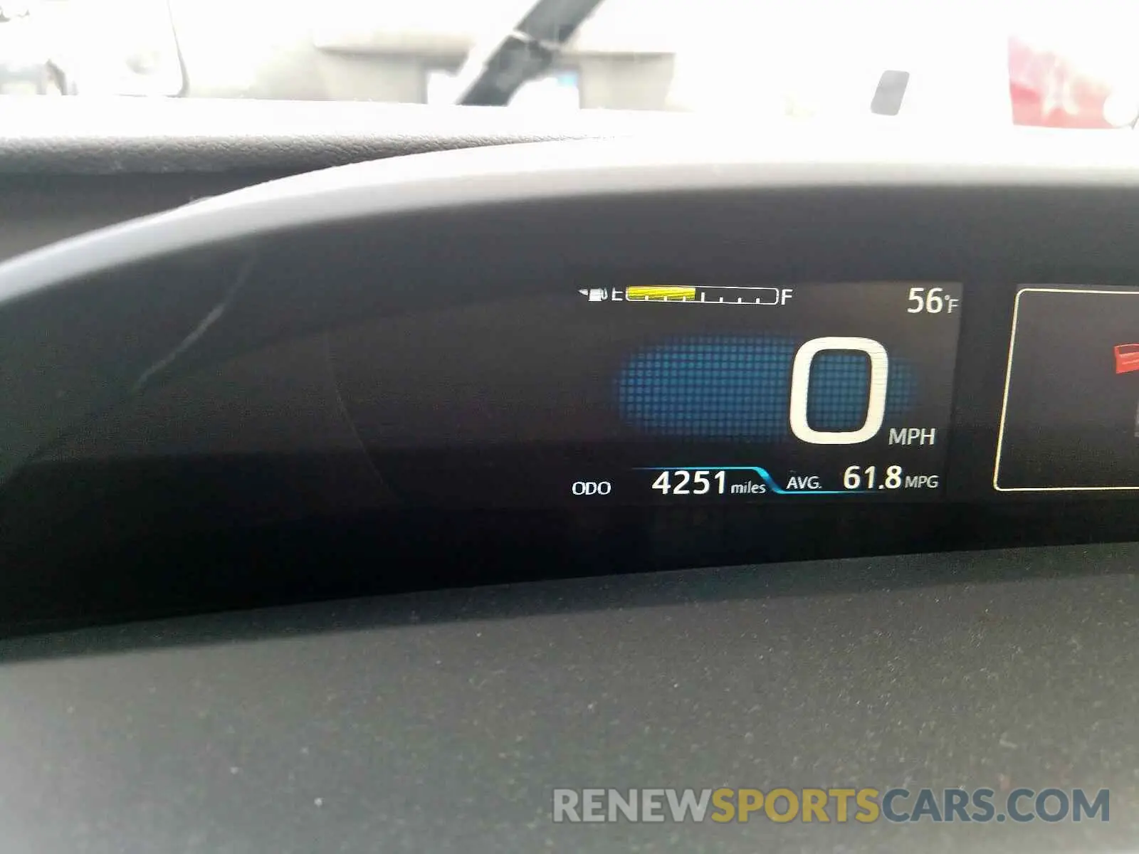 8 fotografías del automóvil dañado JTDKARFP5L3126128 TOYOTA PRIUS 2020