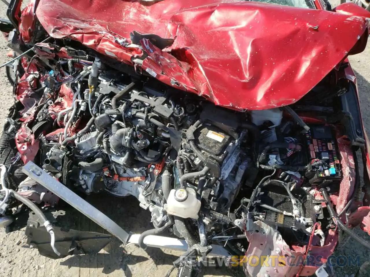 11 fotografías del automóvil dañado JTDKARFP5L3130079 TOYOTA PRIUS 2020