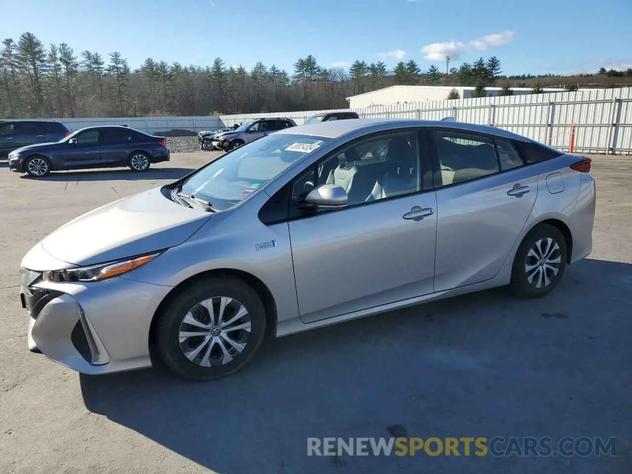 1 fotografías del automóvil dañado JTDKARFP5L3158559 TOYOTA PRIUS 2020