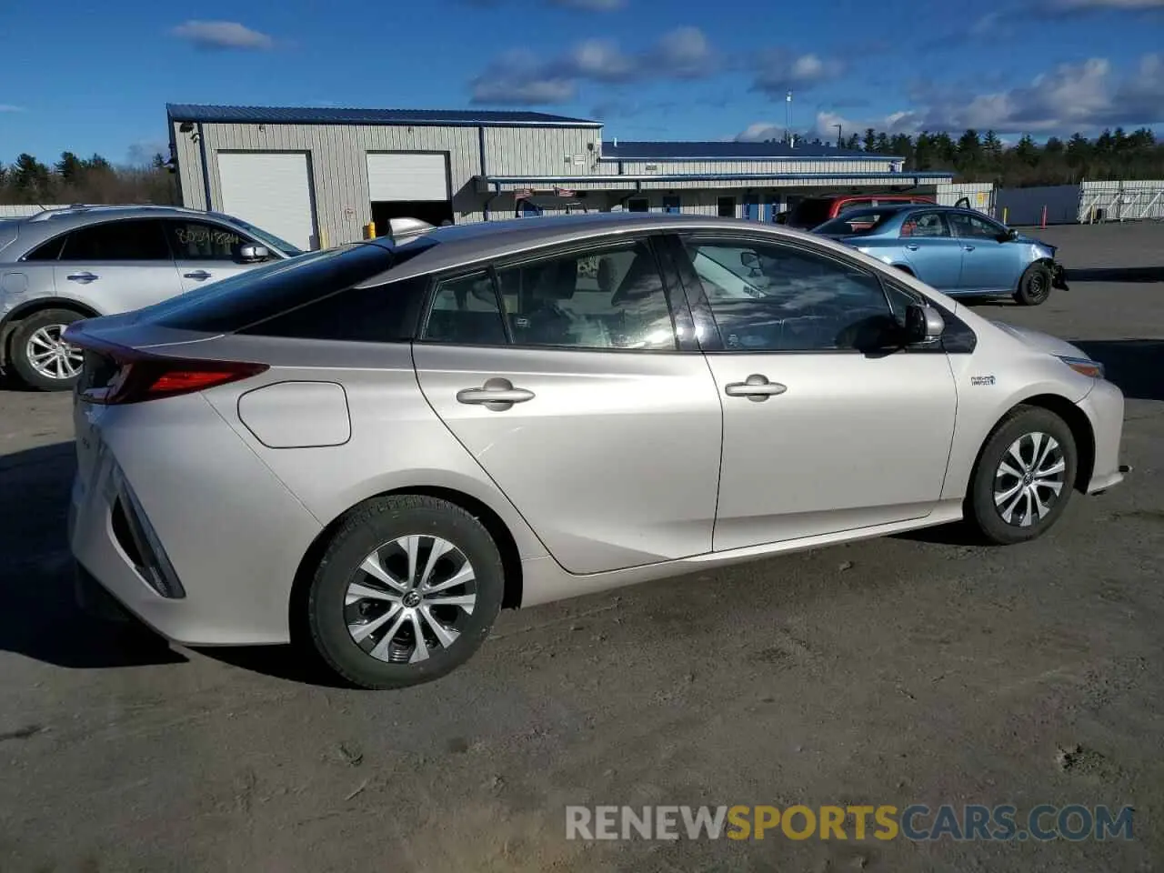 3 fotografías del automóvil dañado JTDKARFP5L3158559 TOYOTA PRIUS 2020