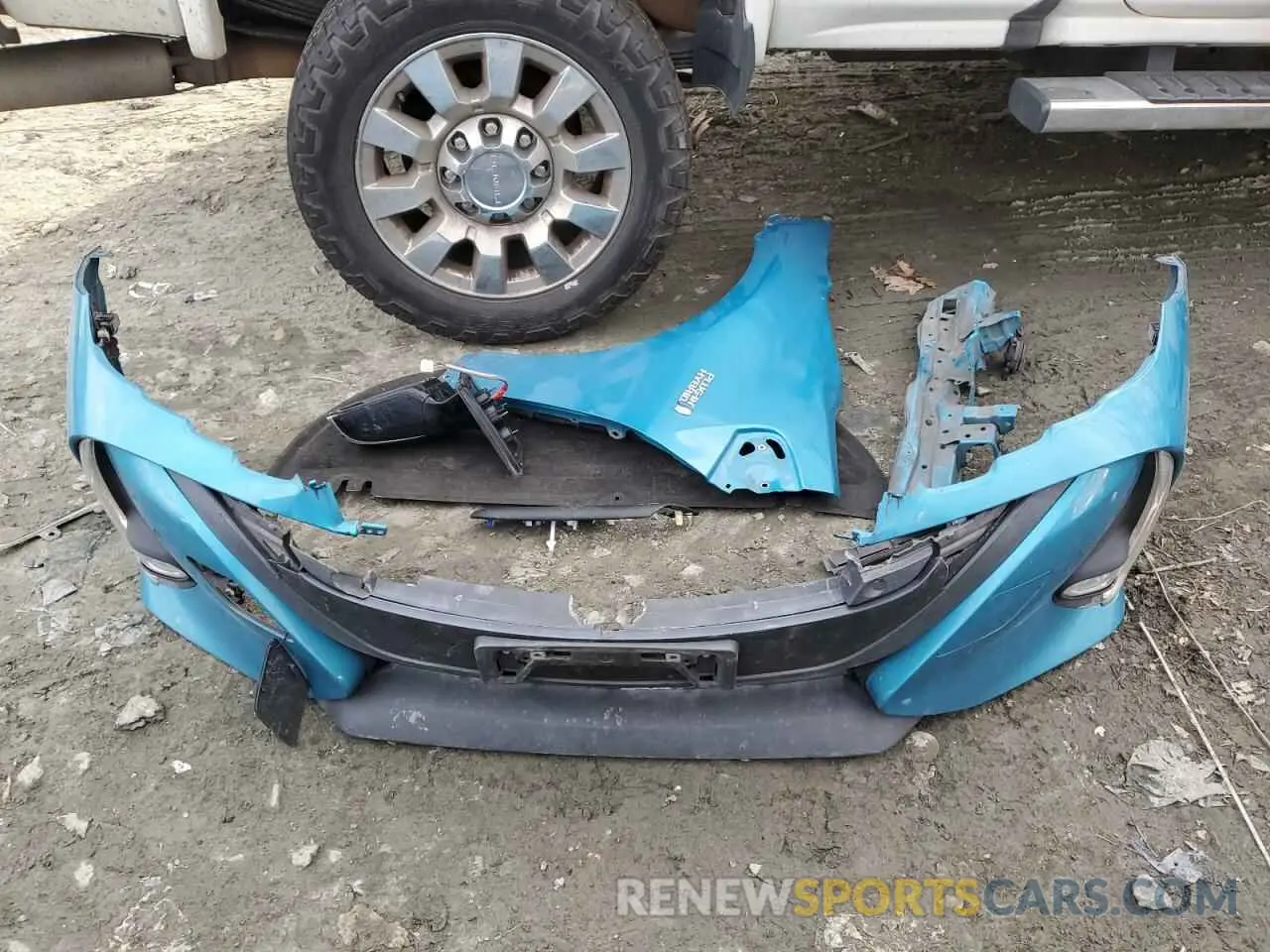12 fotografías del automóvil dañado JTDKARFP5L3158657 TOYOTA PRIUS 2020
