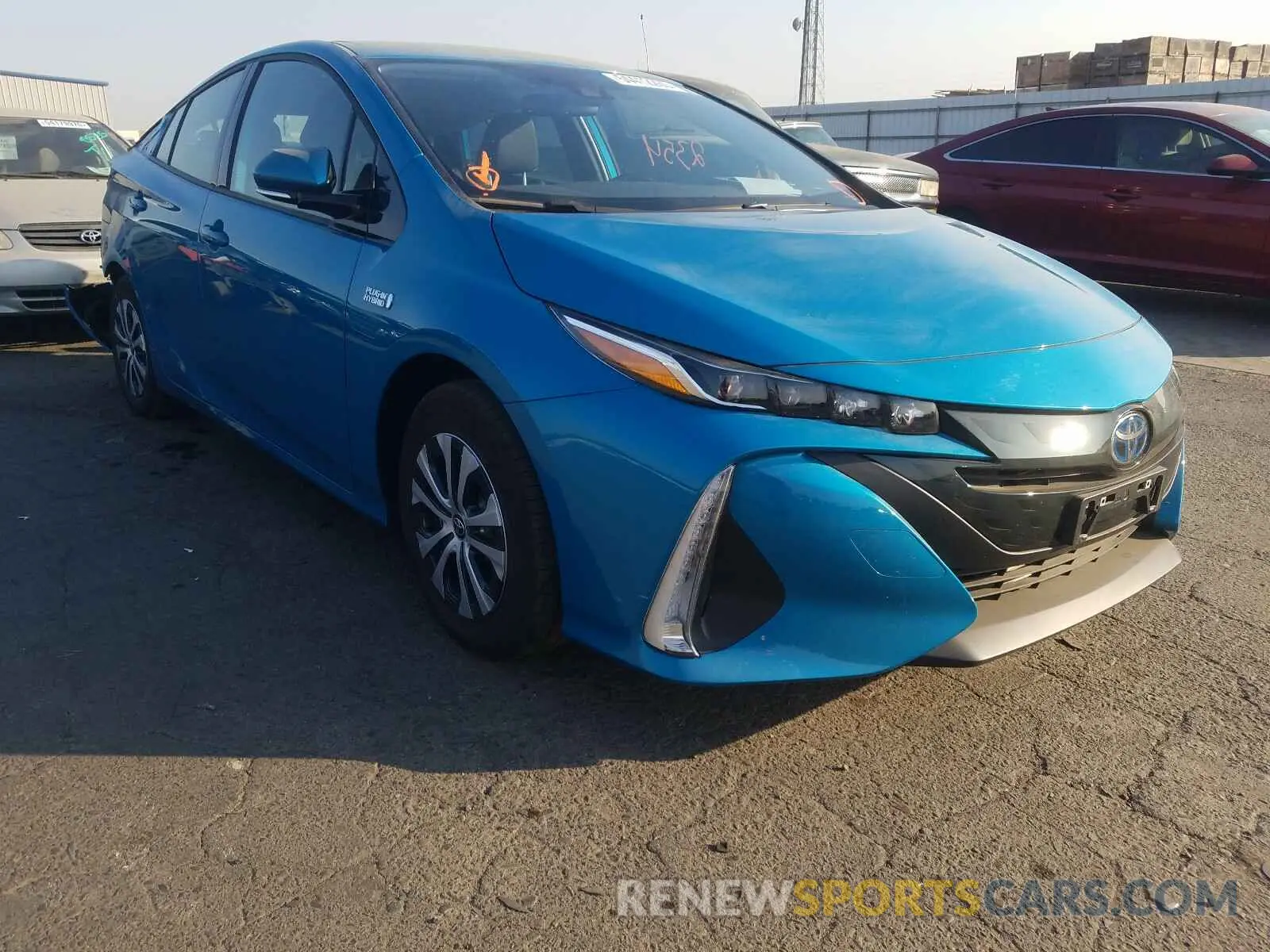 1 fotografías del automóvil dañado JTDKARFP5L3160344 TOYOTA PRIUS 2020