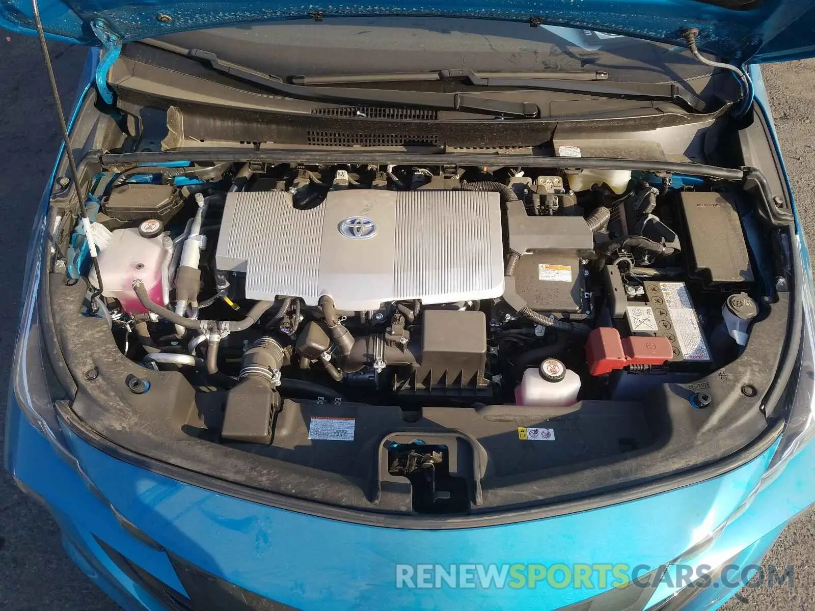 7 fotografías del automóvil dañado JTDKARFP5L3160344 TOYOTA PRIUS 2020