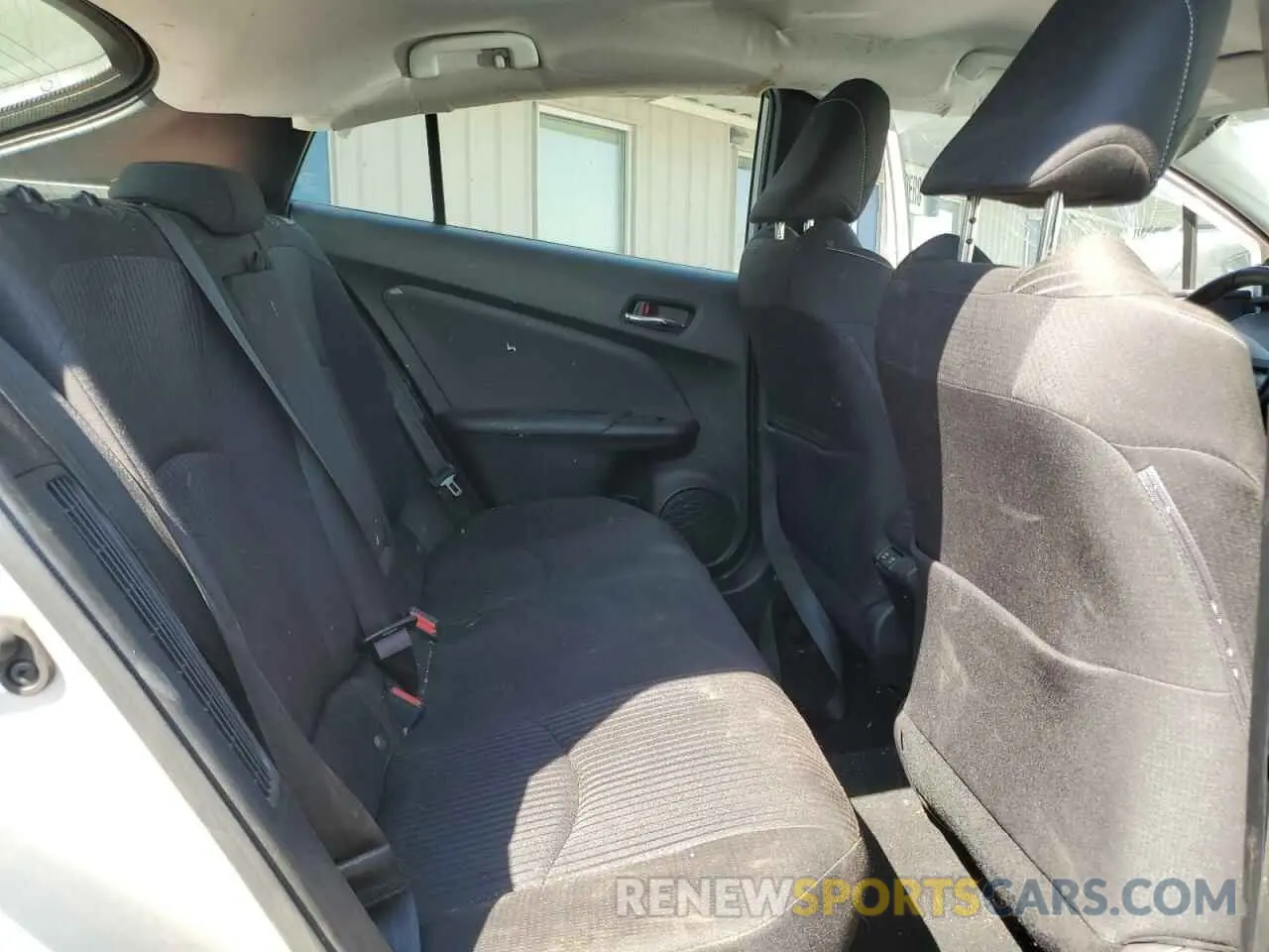 10 fotografías del automóvil dañado JTDKARFP6L3121326 TOYOTA PRIUS 2020