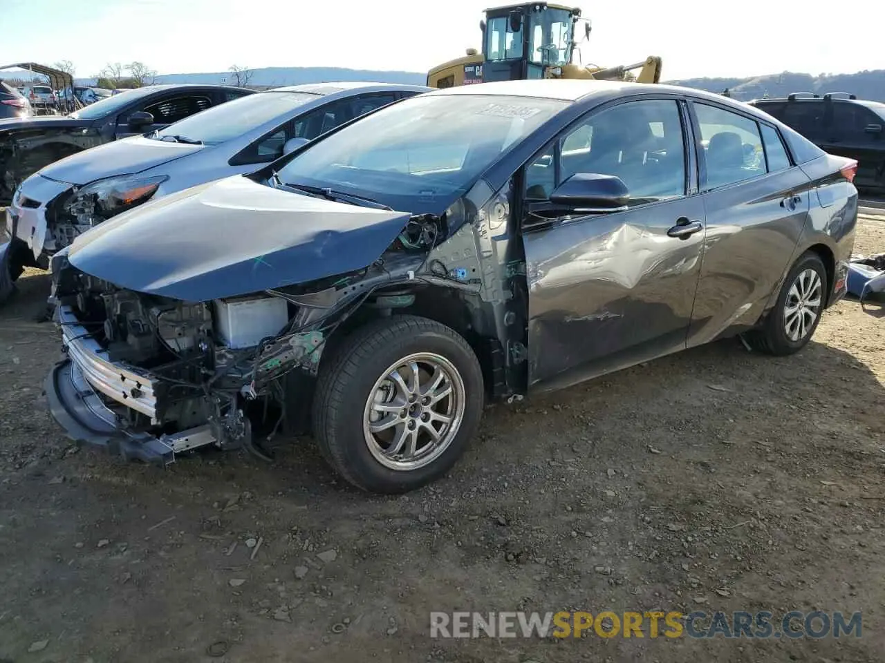 1 fotografías del automóvil dañado JTDKARFP6L3138059 TOYOTA PRIUS 2020