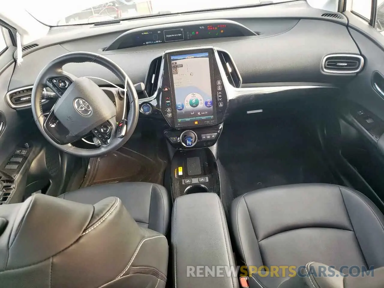 8 fotografías del automóvil dañado JTDKARFP7L3125014 TOYOTA PRIUS 2020
