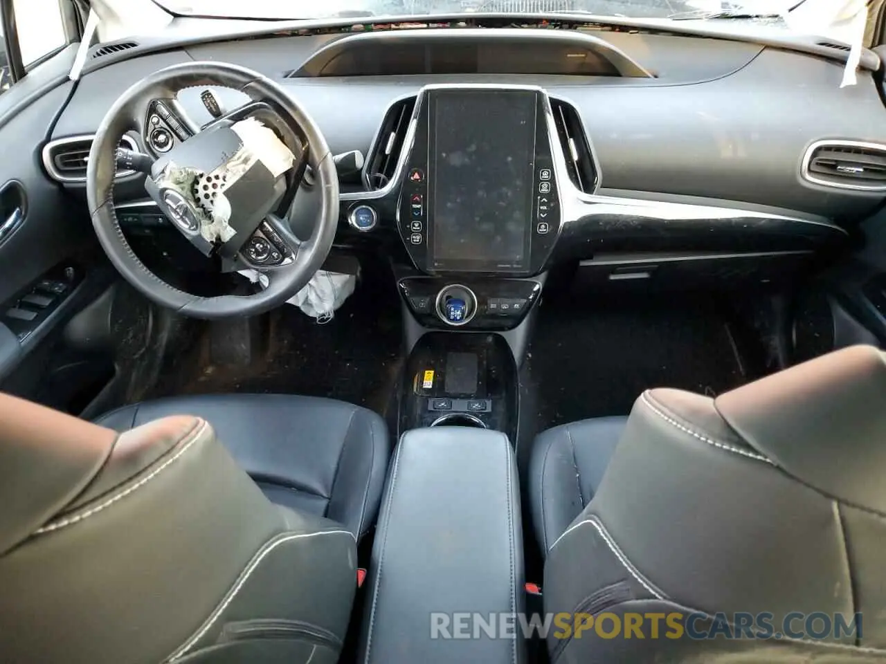 8 fotografías del automóvil dañado JTDKARFP7L3139334 TOYOTA PRIUS 2020