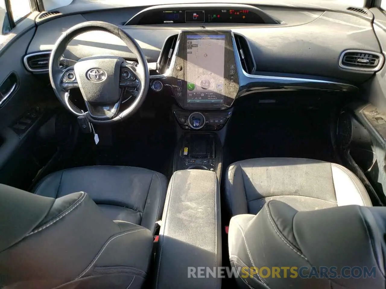 8 fotografías del automóvil dañado JTDKARFP8L3143571 TOYOTA PRIUS 2020