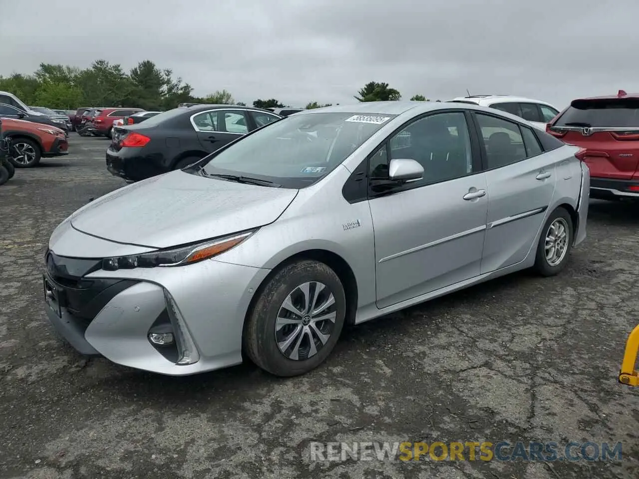 1 fotografías del automóvil dañado JTDKARFP8L3155123 TOYOTA PRIUS 2020