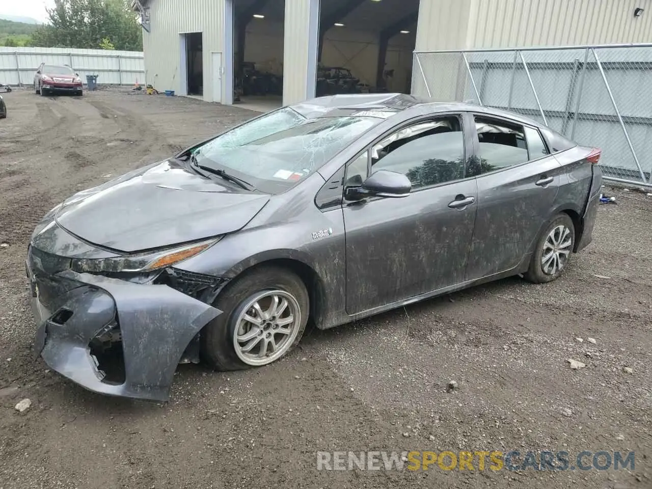 1 fotografías del automóvil dañado JTDKARFP8L3159320 TOYOTA PRIUS 2020
