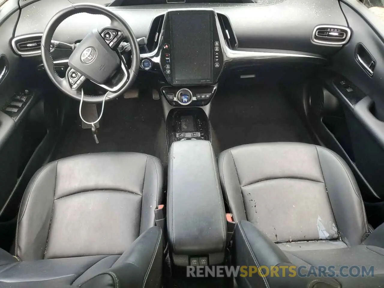 8 fotografías del automóvil dañado JTDKARFP8L3159320 TOYOTA PRIUS 2020