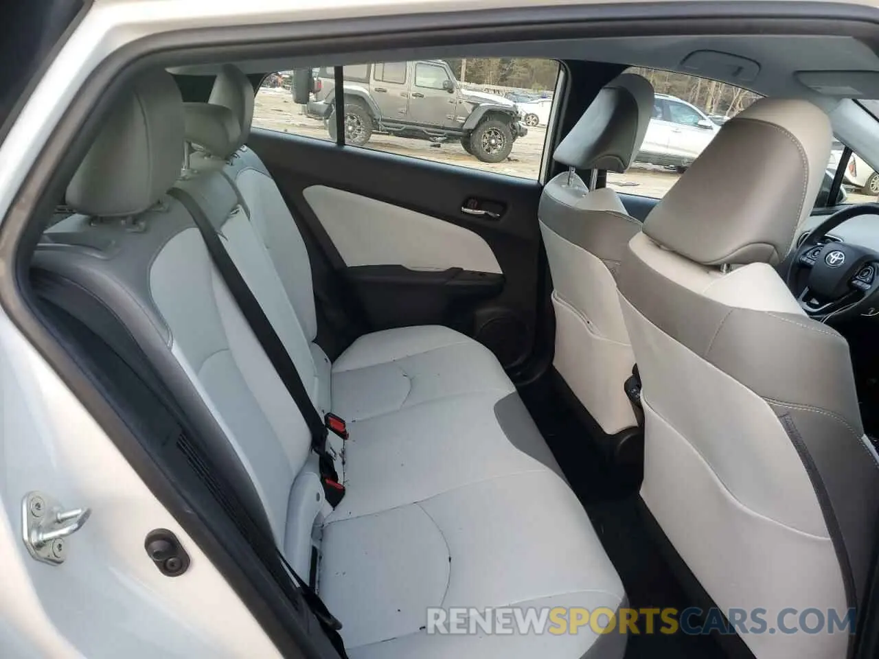 10 fotografías del automóvil dañado JTDKARFP9L3151159 TOYOTA PRIUS 2020