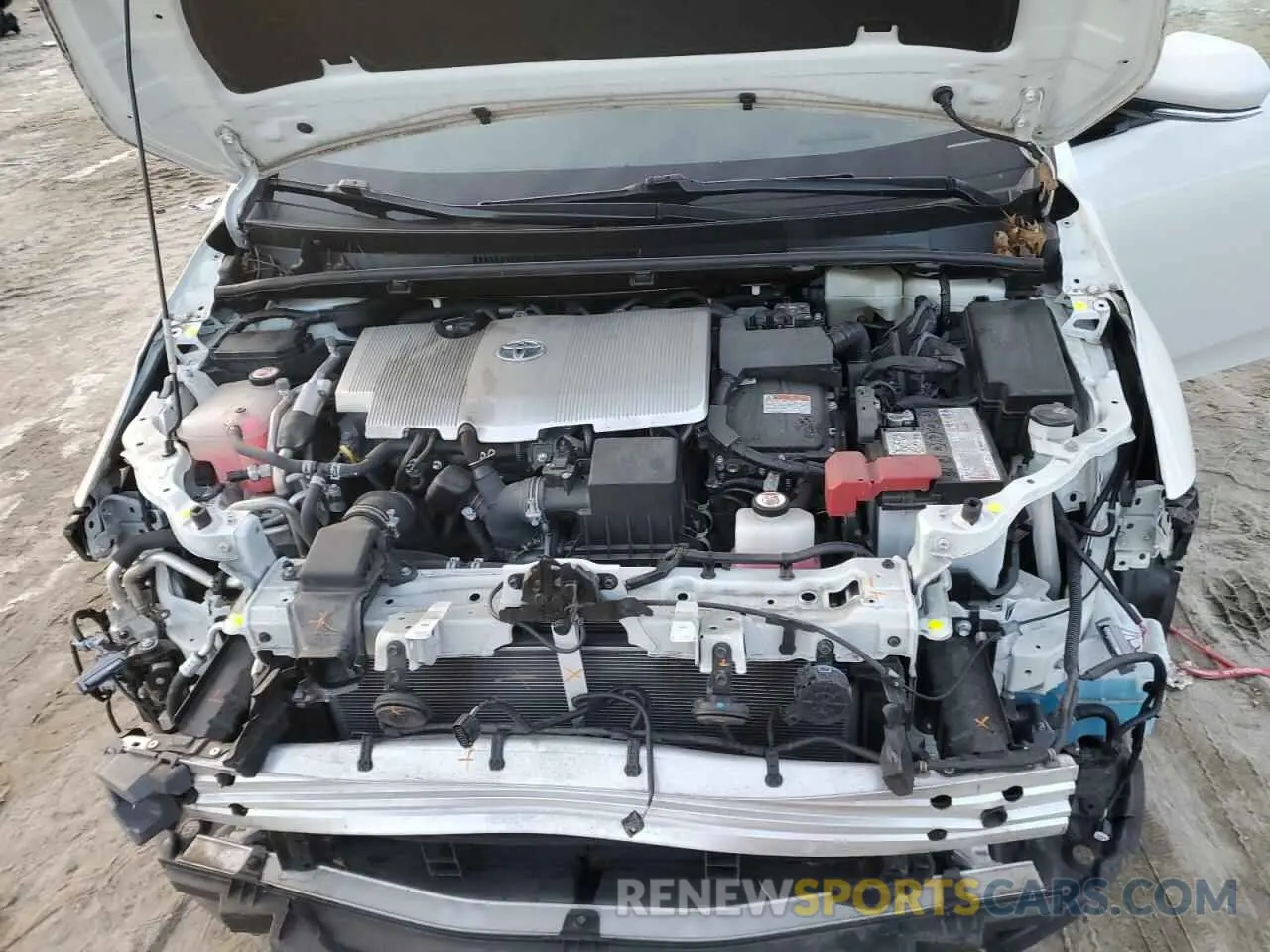 11 fotografías del automóvil dañado JTDKARFP9L3151159 TOYOTA PRIUS 2020