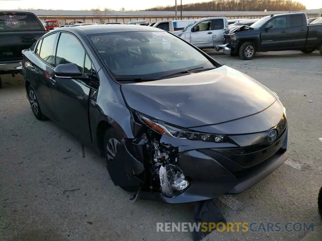 1 fotografías del automóvil dañado JTDKARFPXL3161036 TOYOTA PRIUS 2020