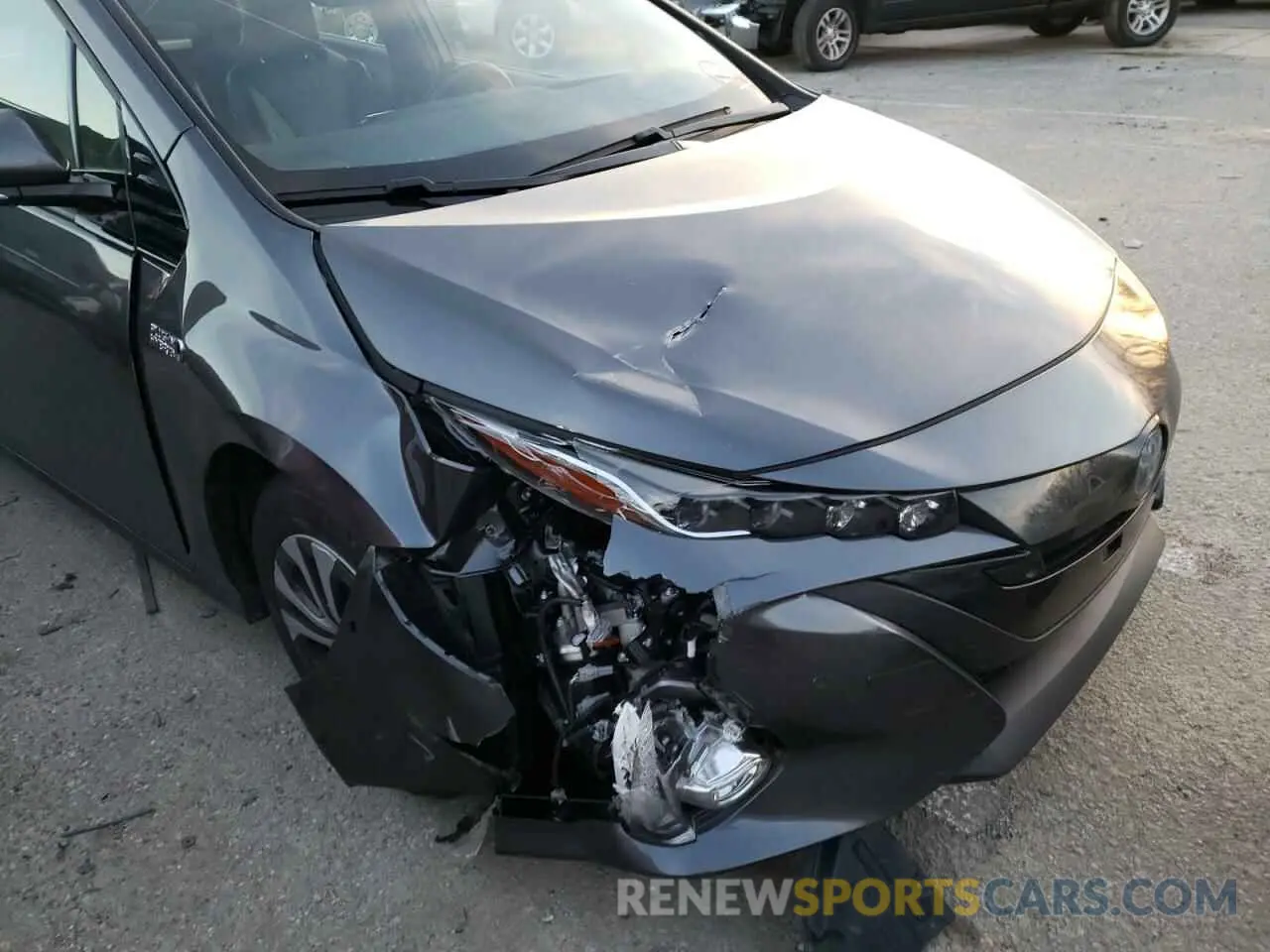 9 fotografías del automóvil dañado JTDKARFPXL3161036 TOYOTA PRIUS 2020