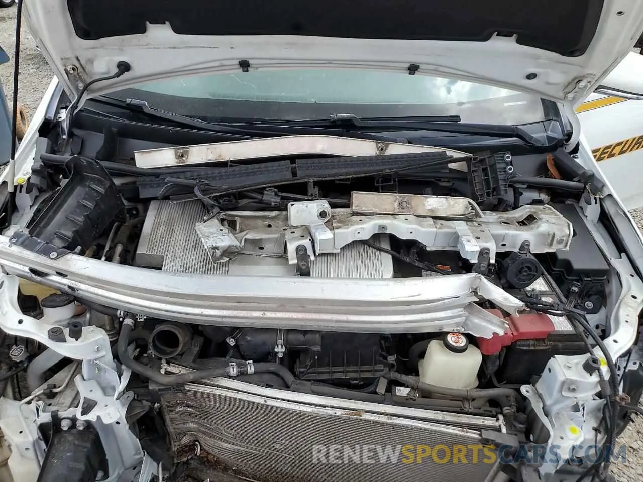 11 fotografías del automóvil dañado JTDKARFU0L3108349 TOYOTA PRIUS 2020