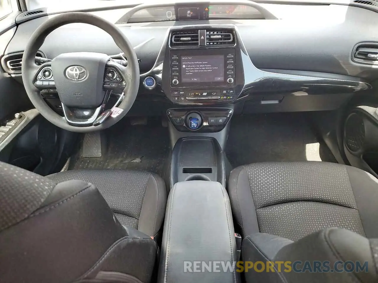 8 fotografías del automóvil dañado JTDKARFU0L3108349 TOYOTA PRIUS 2020